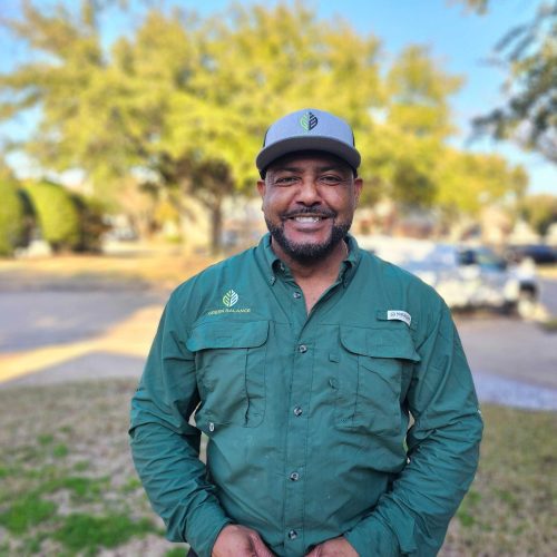 green balance pest control team member