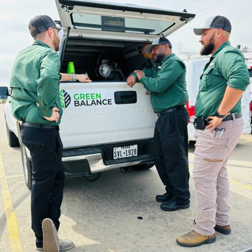 green balance pest control team members